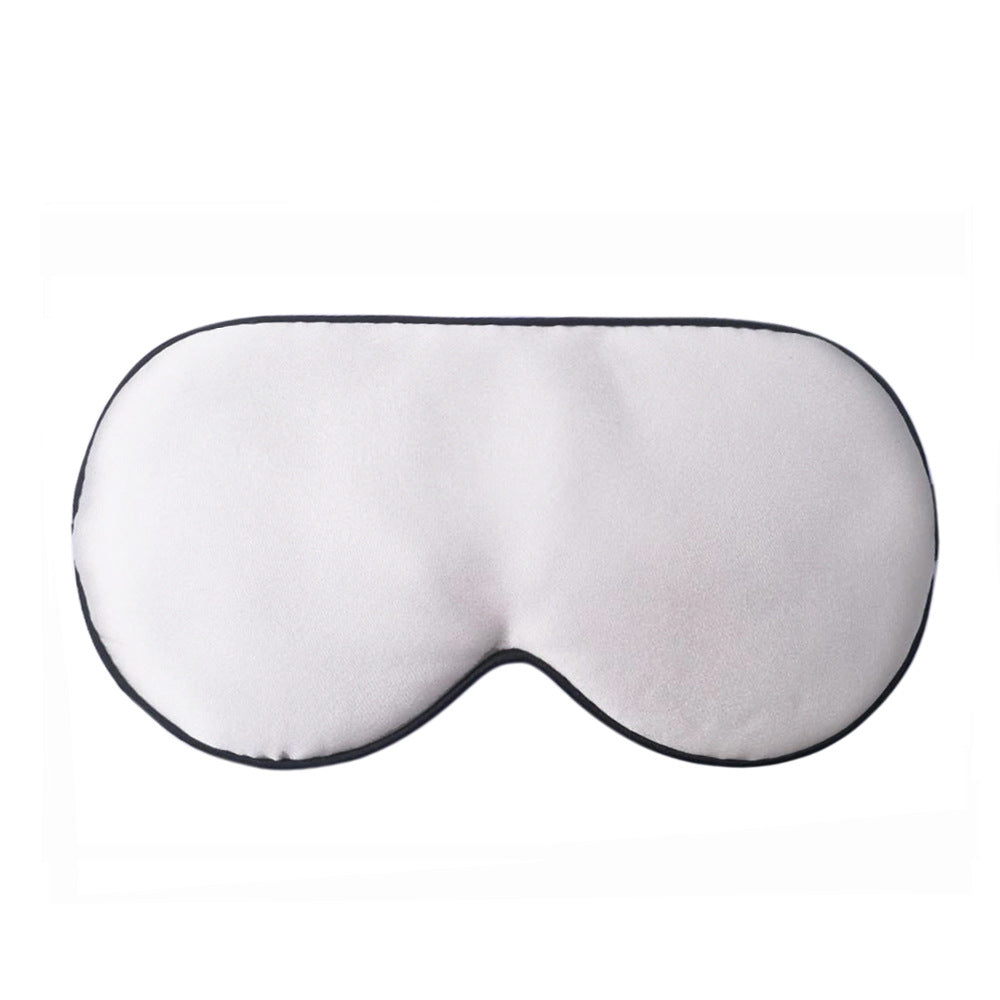Double-sided silk eye mask