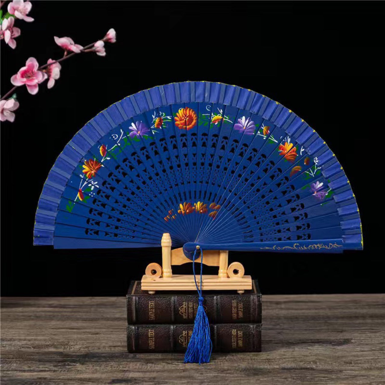 Double-Sided Spanish Dance Folding Fan
