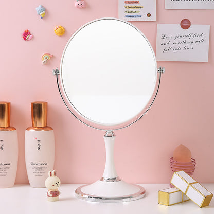 Double-Sided Tabletop Vanity Mirror with Magnification