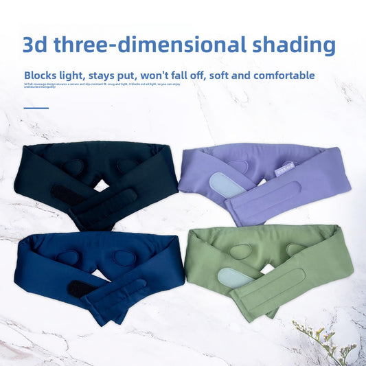 Double-sided three-dimensional eye mask