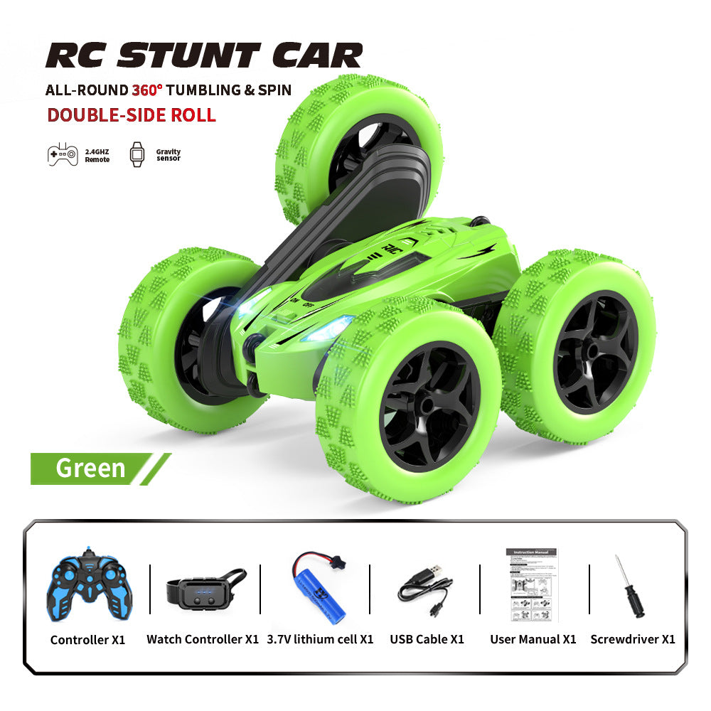 Double-Sided Tumbling 360 Degree Gesture Sensing Remote Control Car