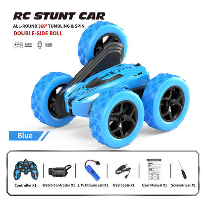 Double-Sided Tumbling 360 Degree Gesture Sensing Remote Control Car