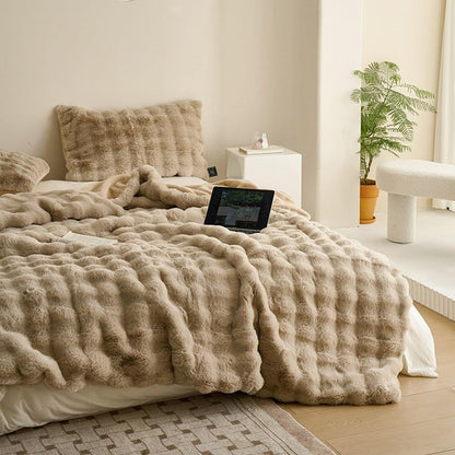 Double-Sided Velvet Fleece Blanket