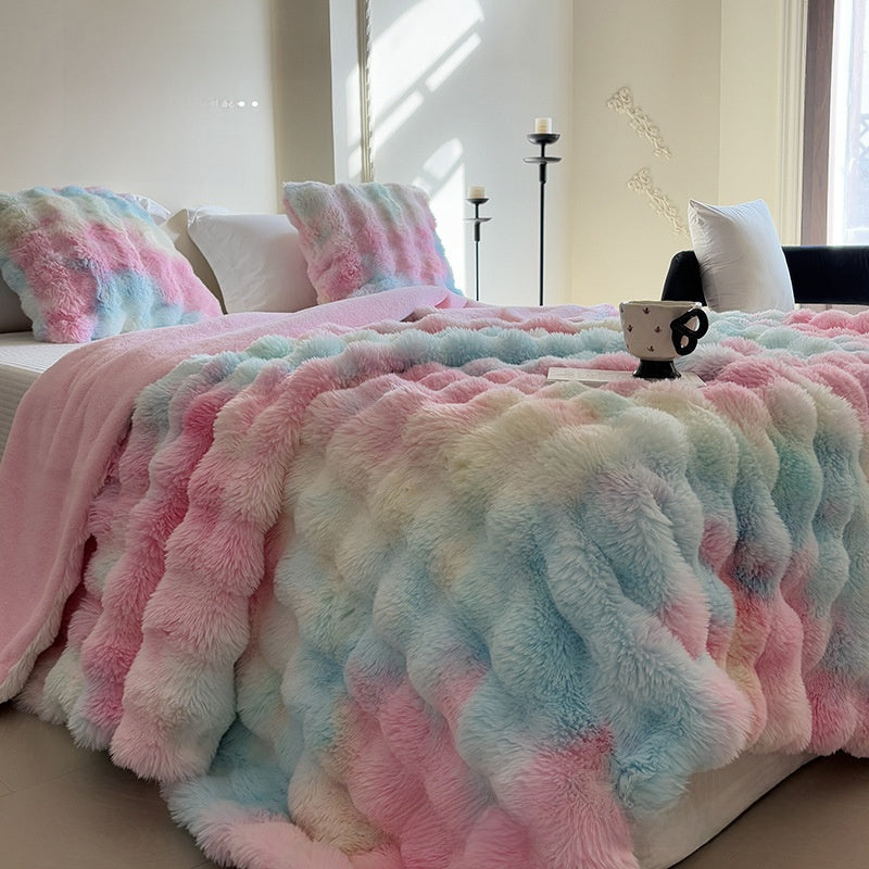 Double-Sided Velvet Fleece Blanket