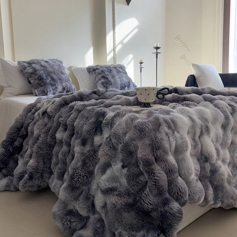 Double-Sided Velvet Fleece Blanket