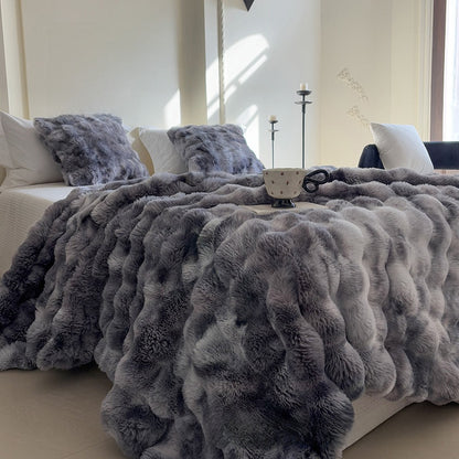 Double-Sided Velvet Fleece Blanket