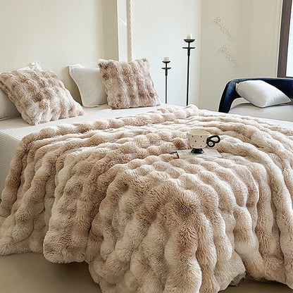 Double-Sided Velvet Fleece Blanket