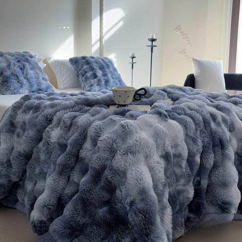 Double-Sided Velvet Fleece Blanket