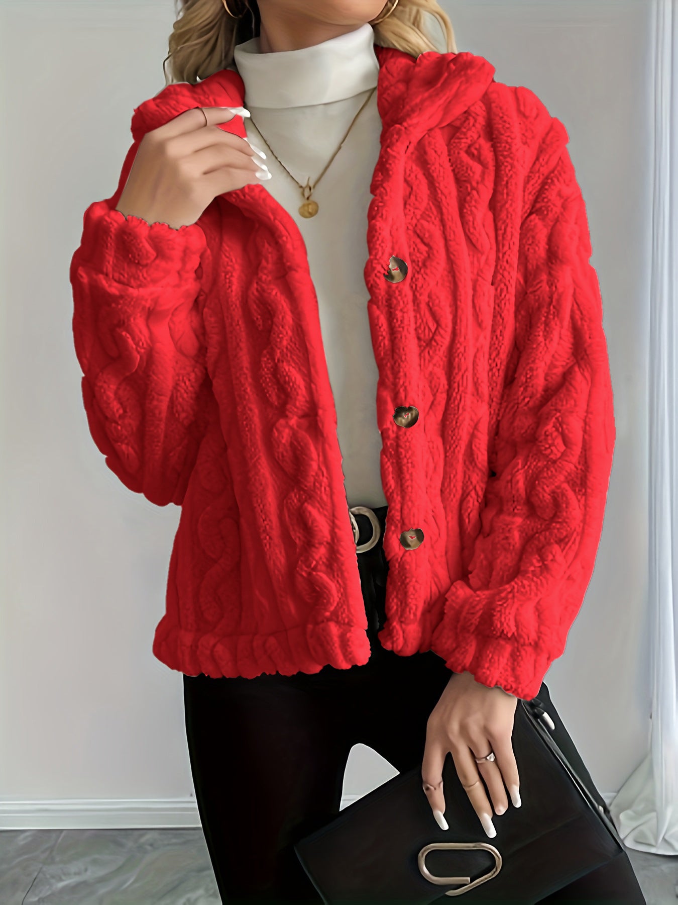 Double-Sided Velvet Women's Jacket