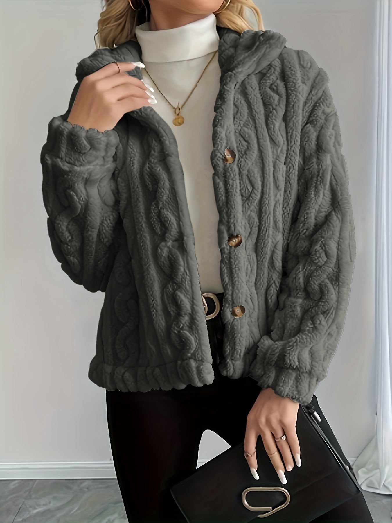 Double-Sided Velvet Women's Jacket
