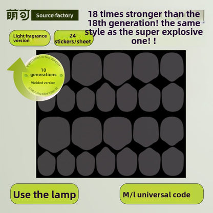 Double-Sided Wearable Nail Adhesive Gel Tabs