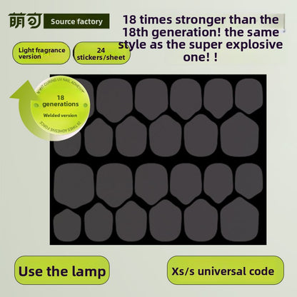 Double-Sided Wearable Nail Adhesive Gel Tabs