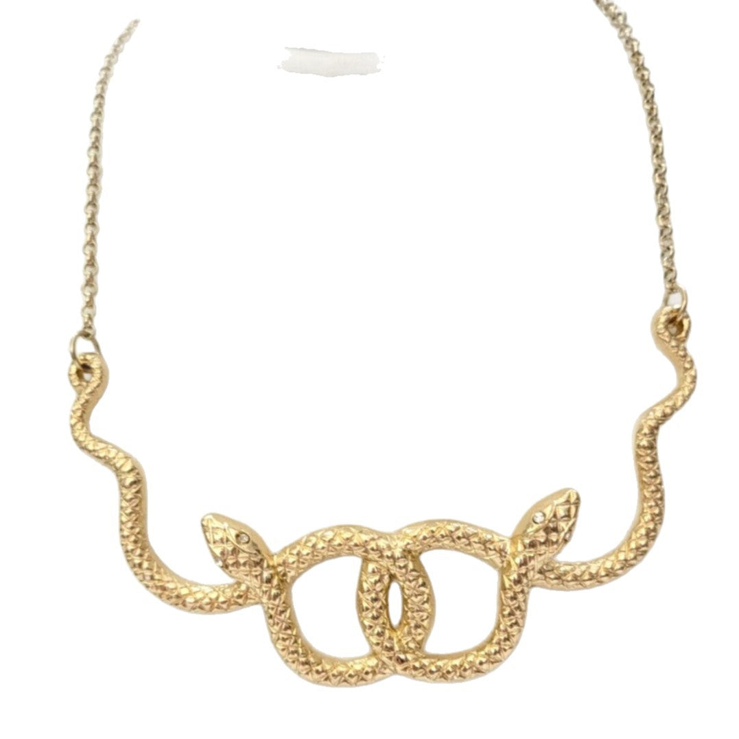 Double snake body chain