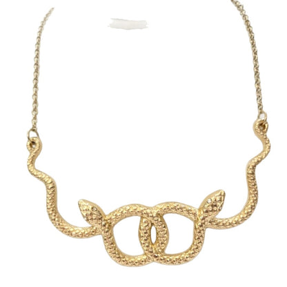 Double snake body chain