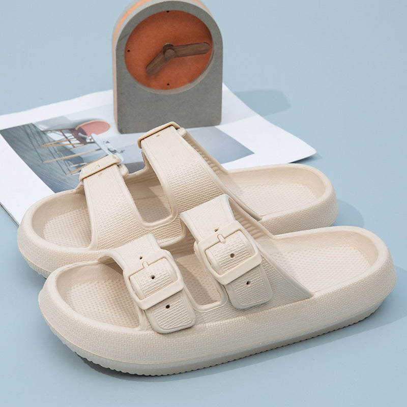 Double Strap EVA Slide Sandals