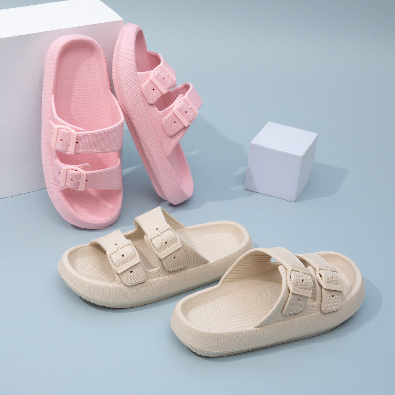 Double Strap EVA Slide Sandals