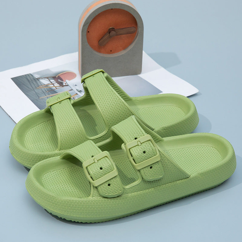 Double Strap EVA Slide Sandals