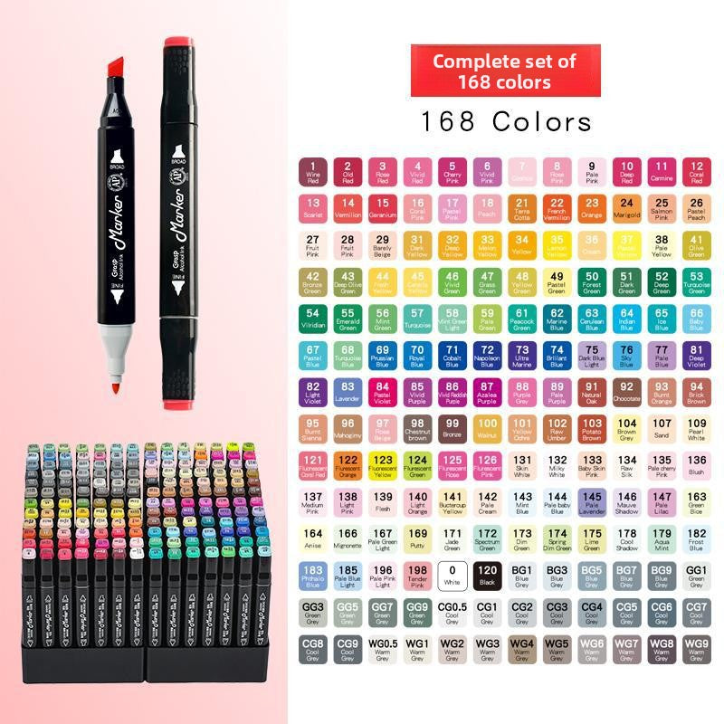 Double Tip Alcohol Markers Art Drawing Pens