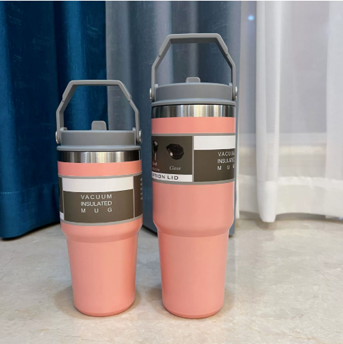 Double Wall Stainless Steel Straw Cup