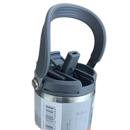 Double Wall Stainless Steel Thermos Cup with Handle