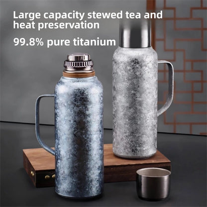 Double Wall Titanium Tea Thermos
