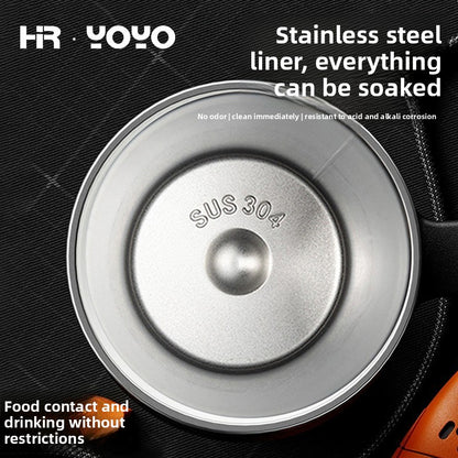 Double Wall Vacuum Insulated Stainless Steel Travel Mug