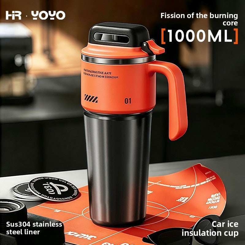Double Wall Vacuum Insulated Stainless Steel Travel Mug