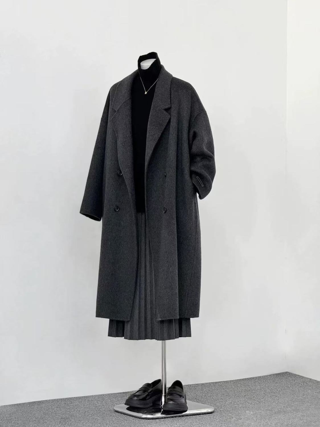 Double Wool Coat