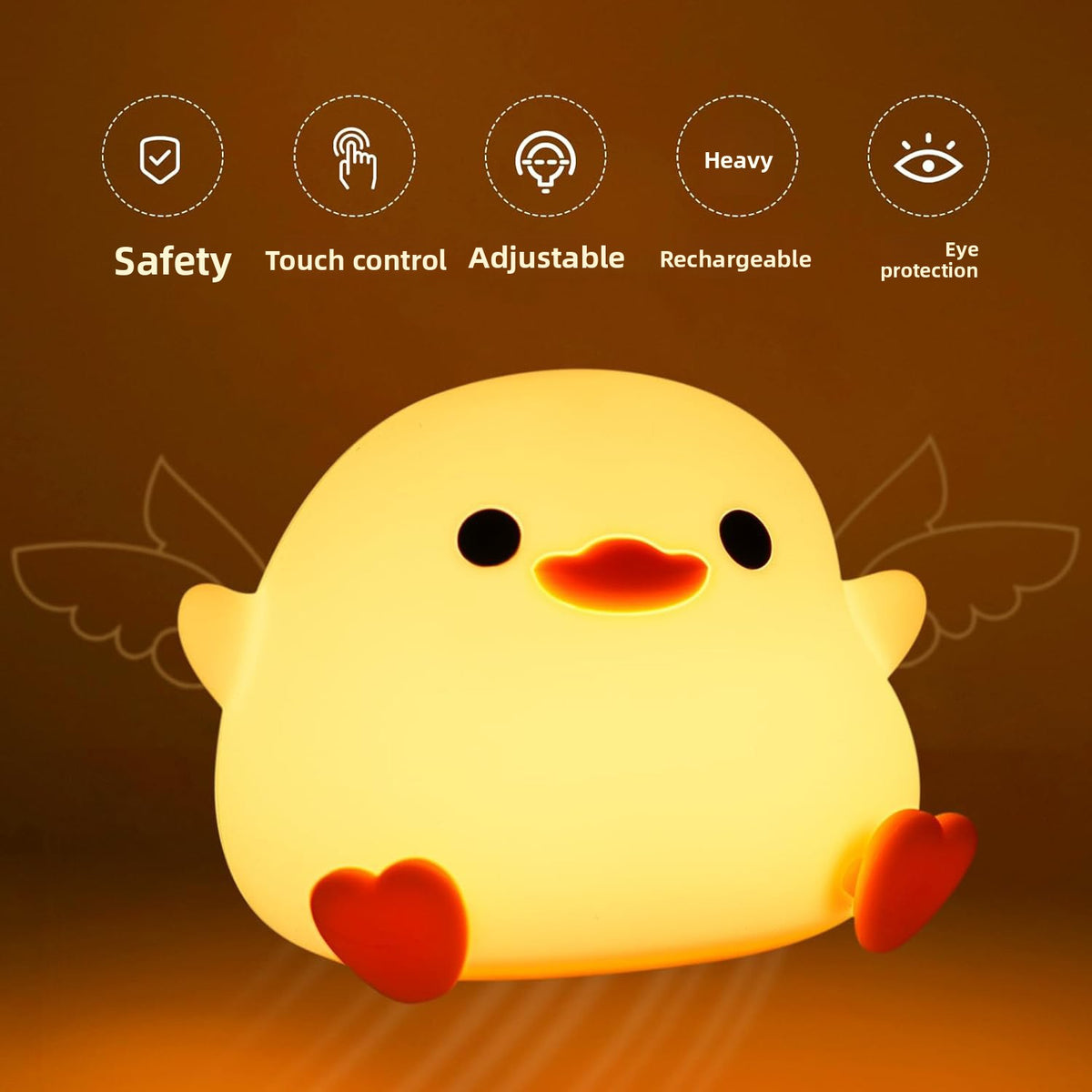 Doudou duck pat light