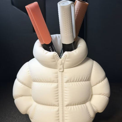 Down Jacket Pen Holder