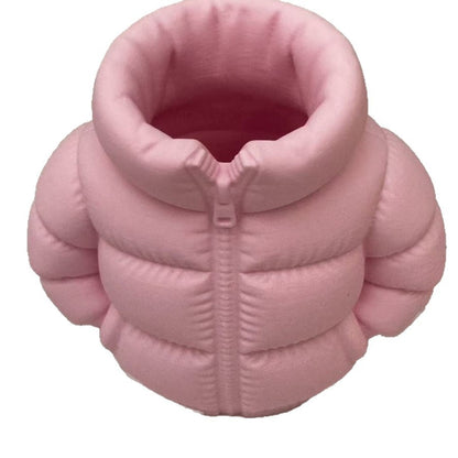 Down Jacket Pen Holder