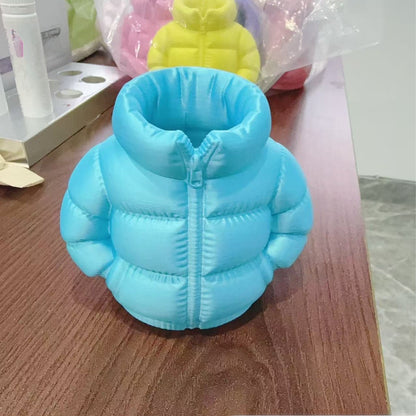 Down Jacket Pen Holder