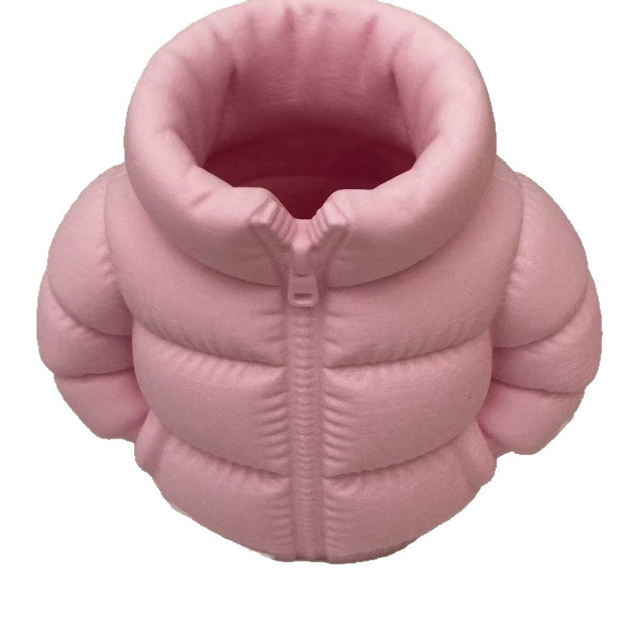 Down Jacket Pen Holder