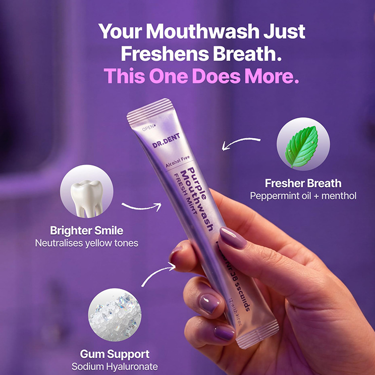 Dr.Dent Mint Oral Care Mouthwash Strips