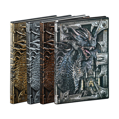 Dragon Embossed Leather Notebook