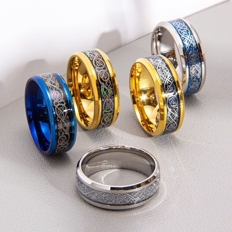 Dragon Pattern Ring