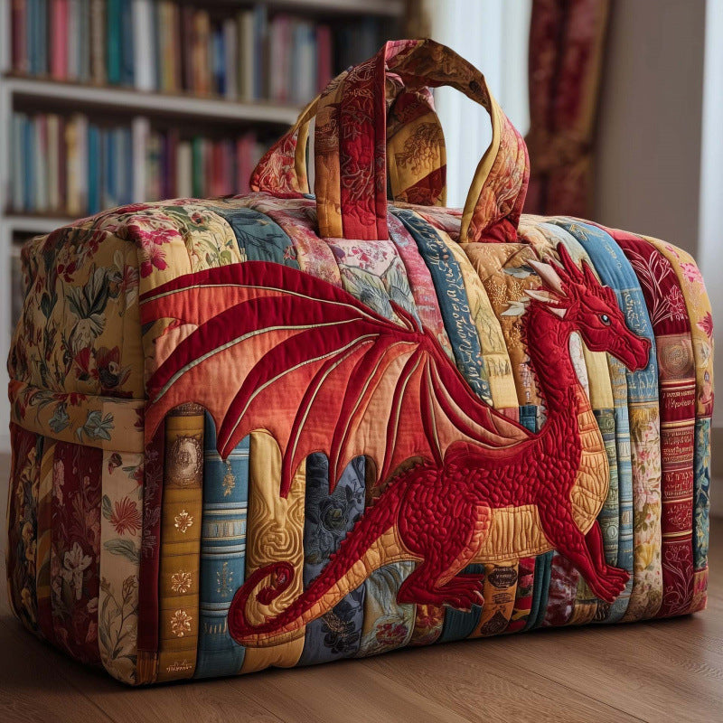 Dragon Print Travel Bag