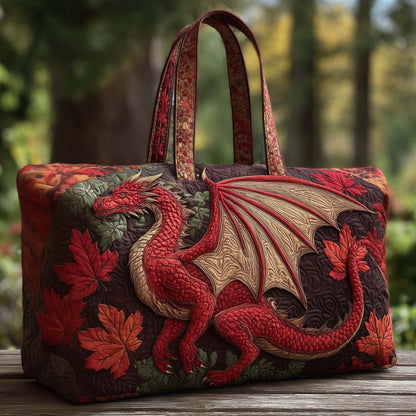 Dragon Print Travel Bag