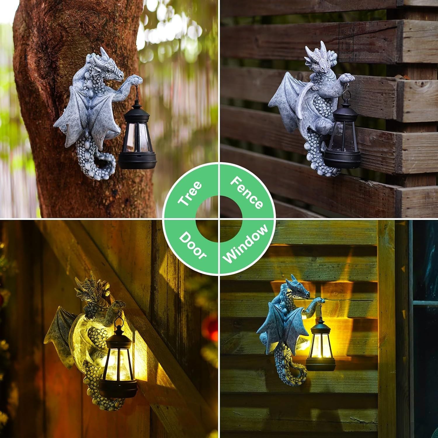 Dragon Solar LED Chandelier for Outdoor Decoration