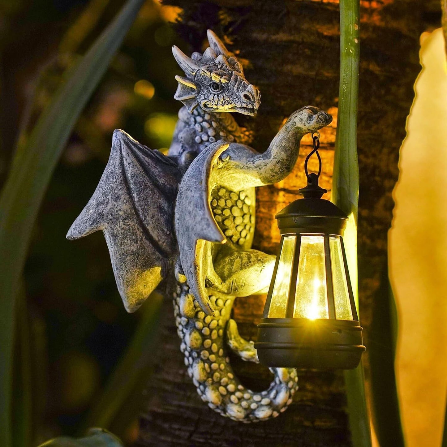 Dragon Solar LED Chandelier for Outdoor Decoration