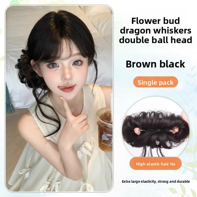 Dragon whisk bun wig grabber