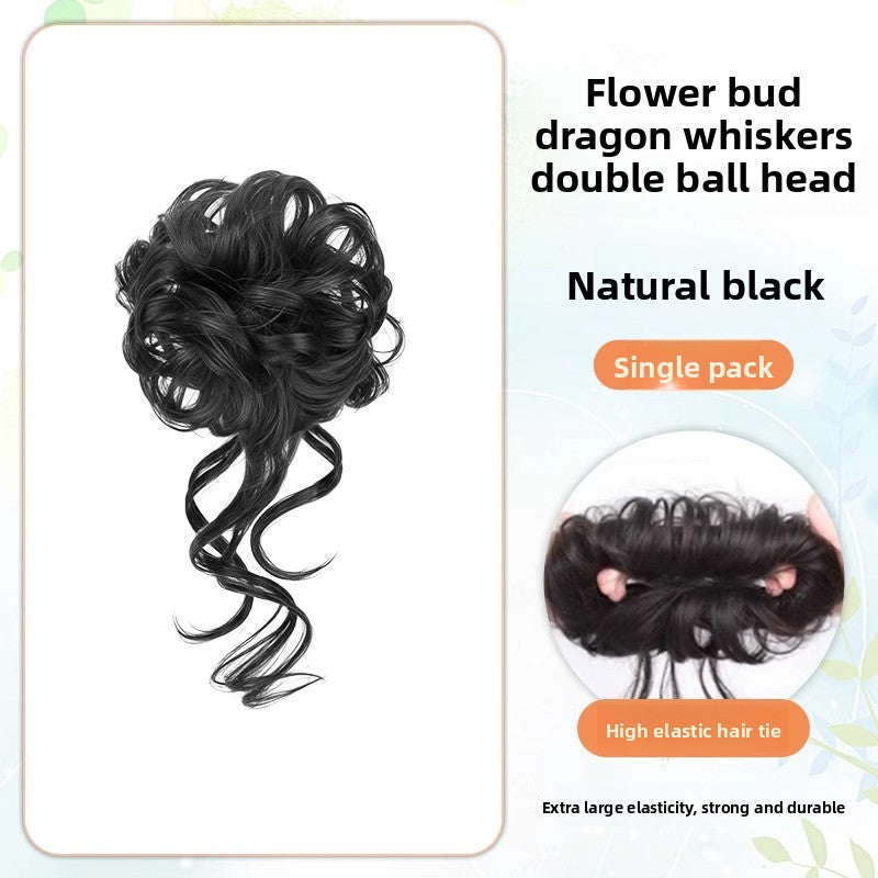 Dragon whisk bun wig grabber