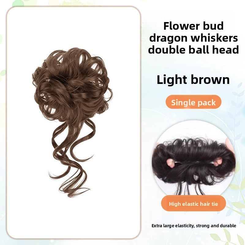 Dragon whisk bun wig grabber
