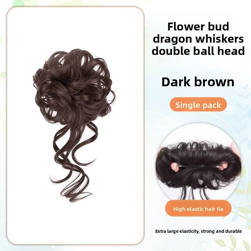 Dragon whisk bun wig grabber