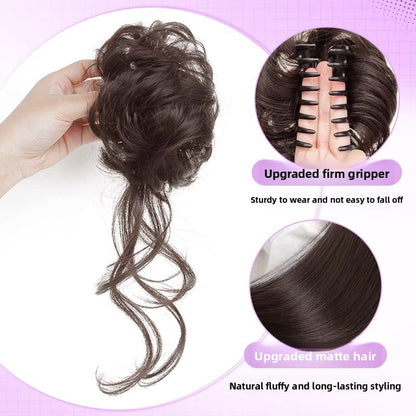 Dragon whisk bun wig grabber