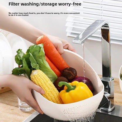 Drain basket for the vegetable sink