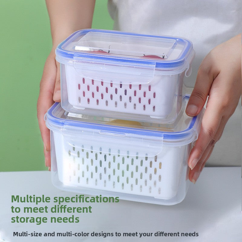 Drainable Food Storage Container
