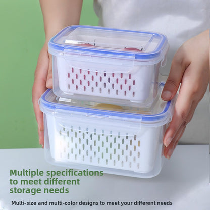 Drainable Food Storage Container