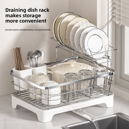 Draining dish rack