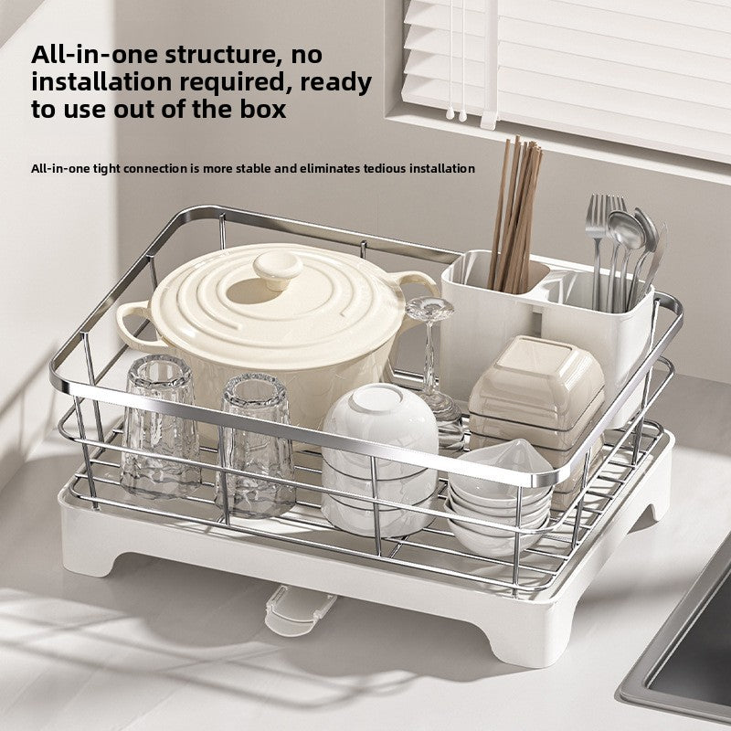 Draining dish rack